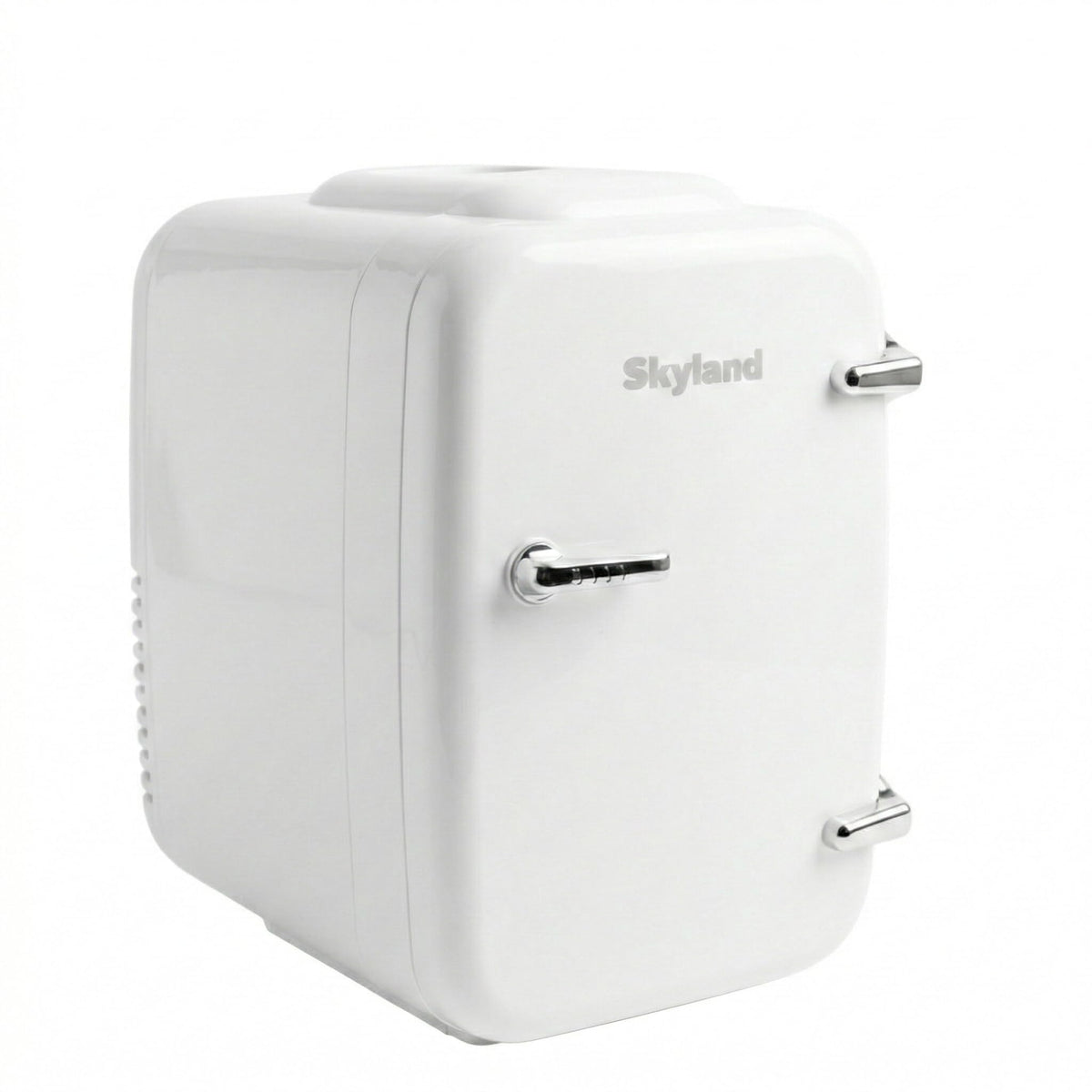 Skyland Mini Fridge 4L / 6 Can – Portable Cooler & Warmer for Skincare, Cosmetics, Food & Drinks – Quiet, Energy Efficient Personal Beauty Fridge for Home, Office, Car & Travel (Pink)