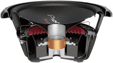 مكبر صوت Pioneer TS-W312D4، حجم 12 بوصة، ملف مزدوج، 1600 واط كحد أقصى، أسود