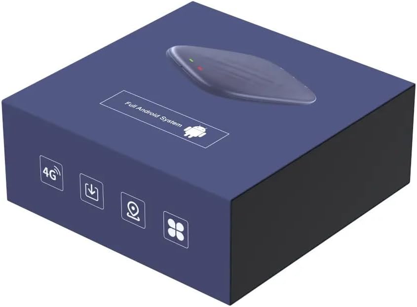 صندوق ذكاء اصطناعي قوي للوسائط المتعددة اندرويد 13 من يو كيه ماستر مع 8+128GB كوالكوم 6125، كار بلاي مدمج/اندرويد اوتو/متجر جوجل بلاي/بطاقة تي اف (حتى 512GB)/شريحة اتصال، مناسب فقط لسيارات كاربلاي