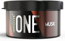 INVOLVE One Musk Car Perfume Fiber – Long Lasting Car Air Freshener for Dashboard & Cup Holder, Odor Eliminator, Solid Fiber Design, 40g