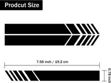 SINGARO Car Exterior Accessories Rear View Mirror Stickers Decor Car Body Sticker Vinyl 4pcs (Black)