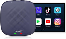CarlinKit Android 13.0 CarPlay Ai Box Ultra, 8GB+128GB, Snapdragon QCM 6125, 33% Performance Increase, Support Wireless CarPlay/Android Auto, Google Play Store, Netflix, YouTube