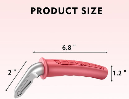 Car Handle, Auto Cane, Auto Grab Handles, Portable Vehicle Support Handle, Car Assist Grab Bar Handle, for Elderly & Seniors & Handicap Standing Mobility Safety Tip to Help Get Out (Red)