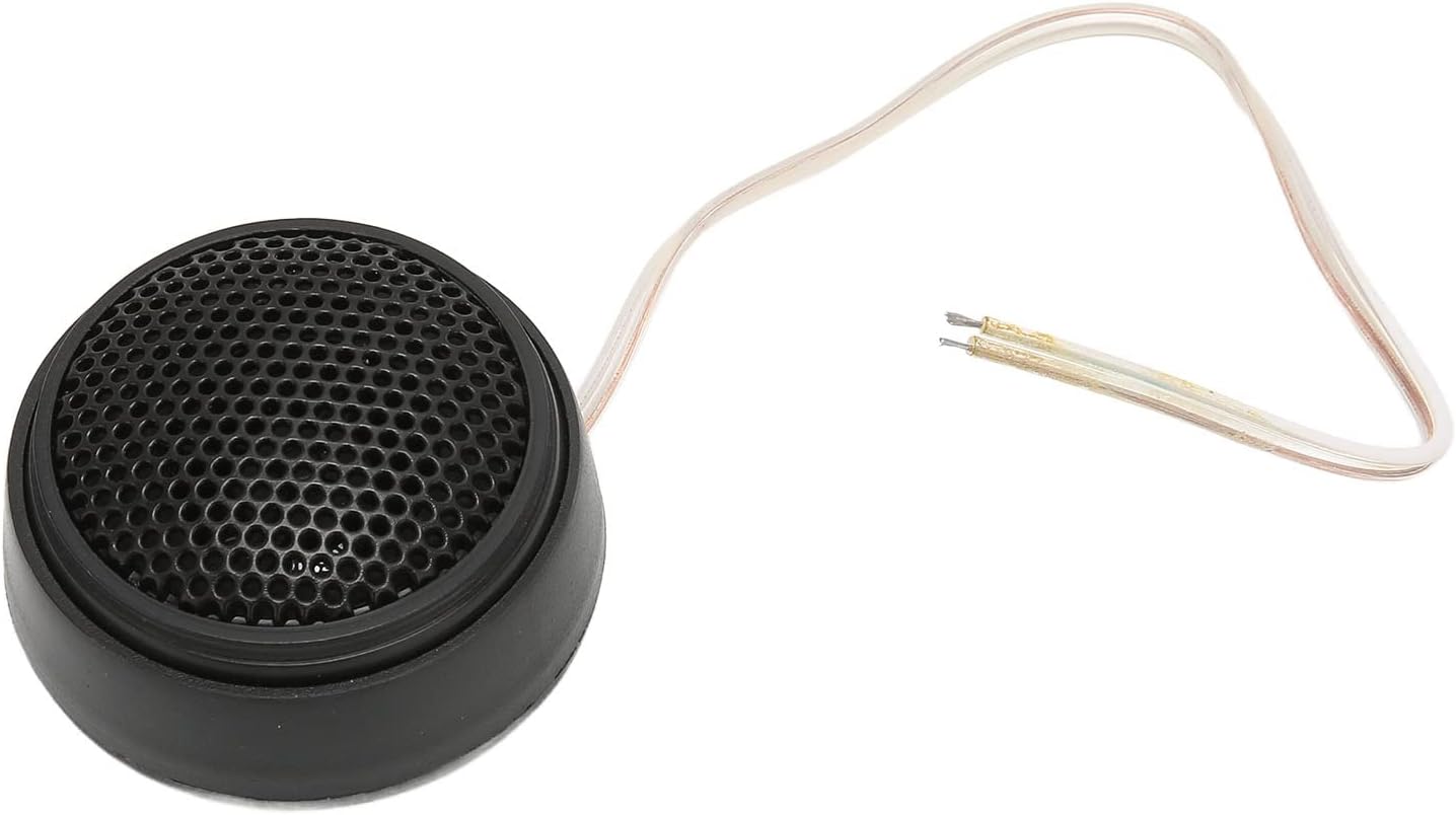 مكبرات صوت تويتير للسيارة 2 قطعة، ستيريو 1000 واط قابل للتركيب على القبة | 2Pcs Car Tweeters, 1000W Stickable Dome Stereo Loudspeakers for All Car Systems