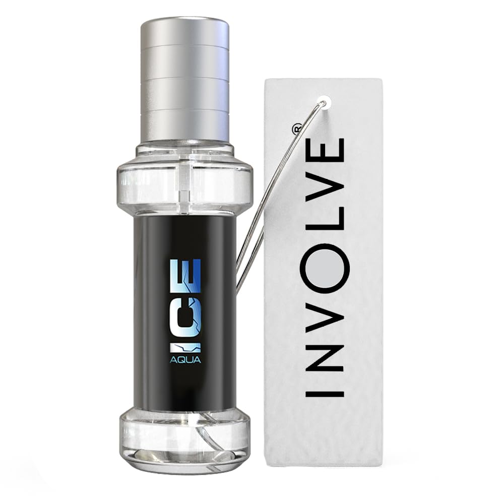 معطر جو بخاخ اكوا سبراي من انفولف® ايليمنتس - معطر جو للسيارة برائحة بحرية باردة IELE01، اكسسوارات السيارات وعطور ومعطرات داخلية للسيارة