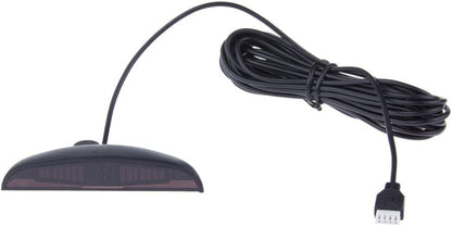 جهاز استشعار وقوف السيارات LED من تيماهون، نظام رادار احتياطي عكسي للسيارات، تحذير صوتي، مقاوم للماء ومضاد للتجمد، مستشعر قطر 22 ملم، كيبل 2.3 متر X68D (رمادي)