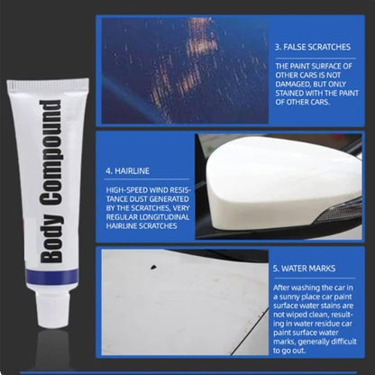 Professional Car Scratch Repair Agent, Body Compound Remover, Paint & Swirl Polish For Surface Scuffs (2Pcs)