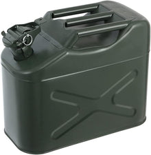 SATUREY Thickened Petrol Can, Portable Fuel Tanks with Universal Metal Spout, Cold-Rolled Sheet Steel Fuel Tanks, for Petrol, Diesel, Bio-Ethanol And Other Oils,5L