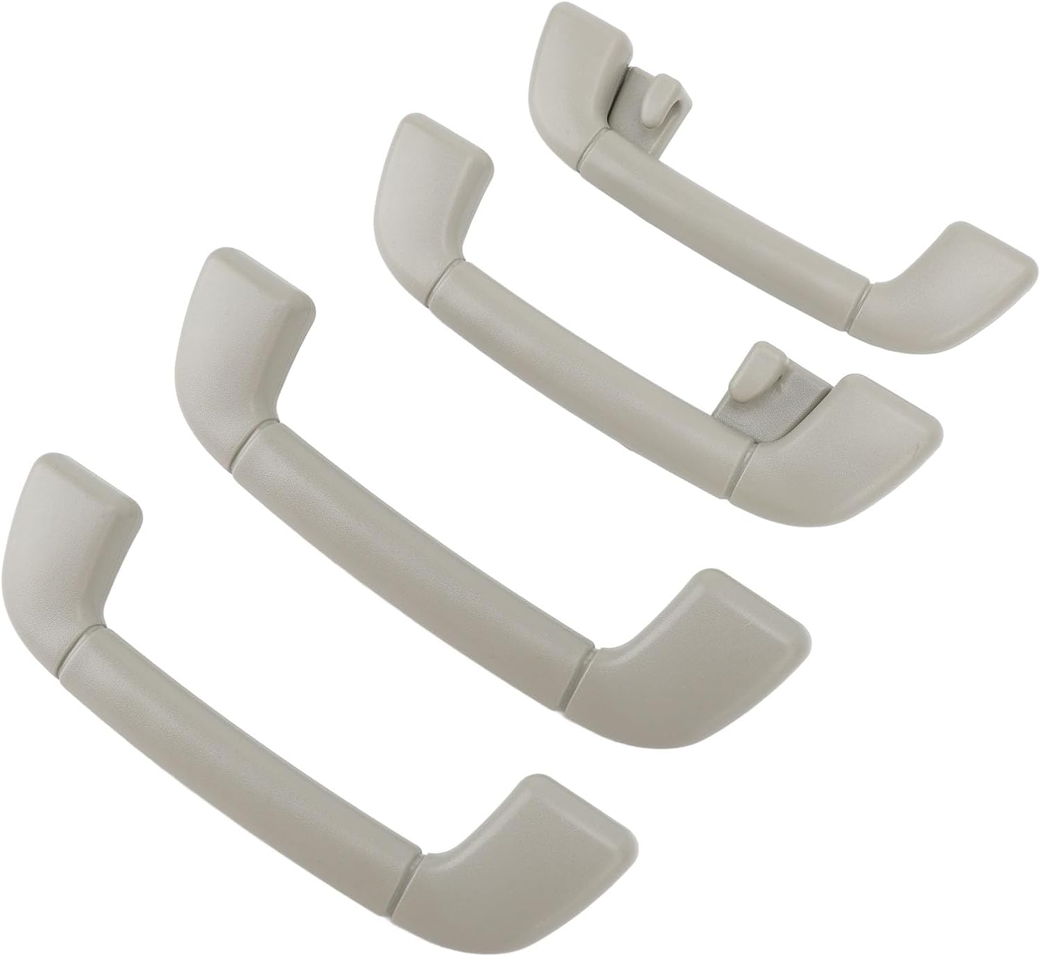 BROLEO 4pcs Front Roof Handle Pull Grab Handle, Interior Grab Handle Compatible with Camry XV40 2006-2013, 2008-2019, Prado 2014-2019, Comfortable Grip Assist Handle