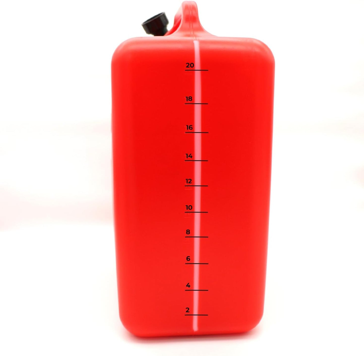 Duravel Jerry Can - 20 Litre- Fuel Can Container for Oil Petrol Diesel Storage Moving Red Cans, UN Regulations Approved Heavy Duty Backup Petrol Tanks Mount for Motorcycle SUV ATV Most Cars
