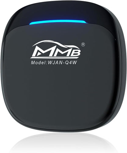 صندوق ام ام بي ماكس 5.0 كار بلاي 2024 اندرويد 13.0 لفيديو الوسائط المتعددة ايه اي بوكس QCM 6225 ثماني النواة 8+128GB اونلاين يوتيوب/نتفليكس/جوجل ستور، يدعم بطاقة SIM وبطاقة TF ومحول اندرويد تلقائي