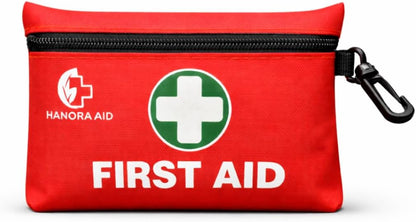First Aid Kit 132 Pieces – Complete Emergency Preparedness Kit with Bandages, Wipes, Gauze Pads, Scissors & Emergency Blanket for Camping, Travel, Car, Home, Office & Outdoor Use