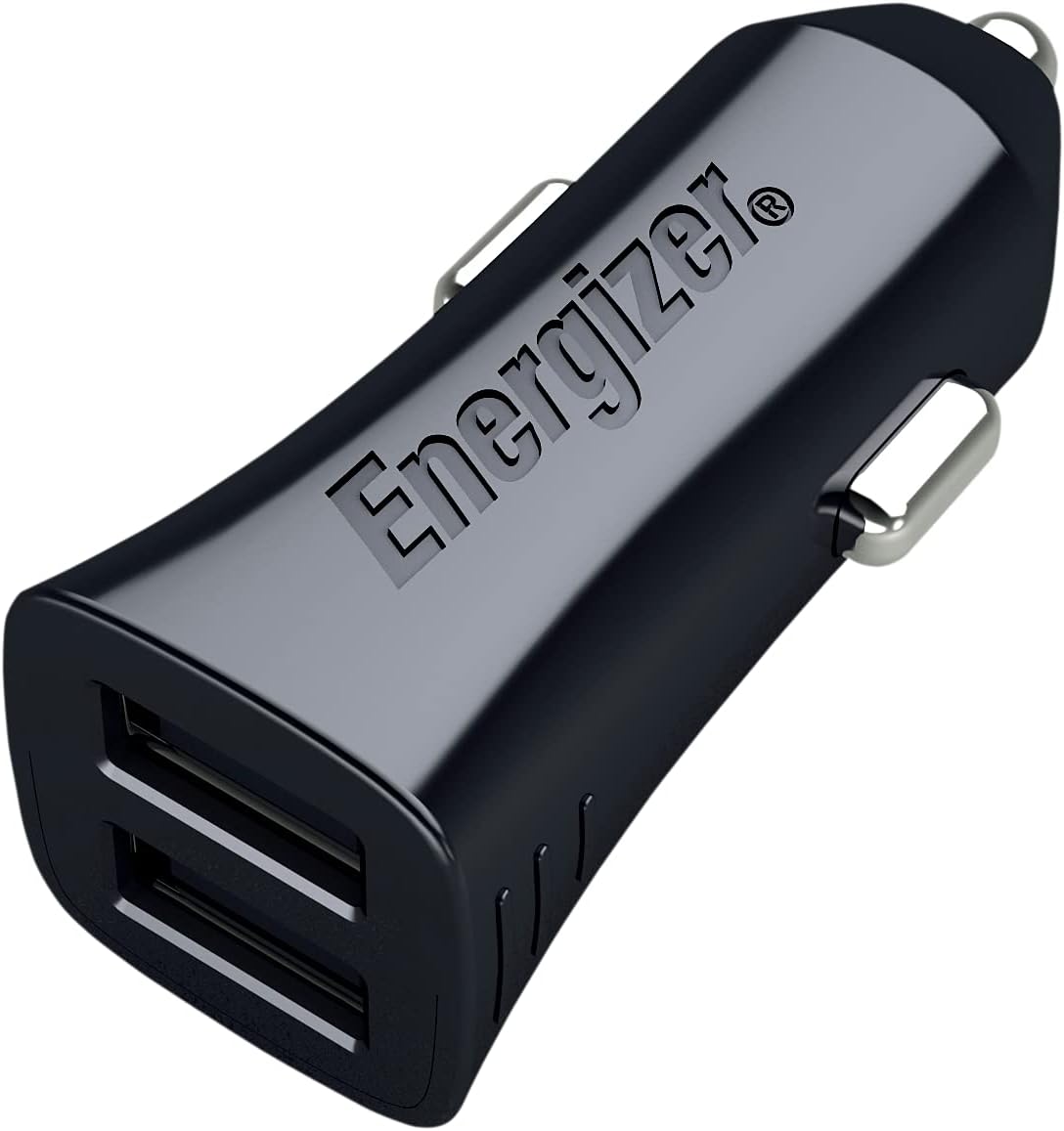 انرجايزر شاحن سيارة كلاسيك 17 واط مزدوج USB مع شحن سريع 3.4 امبير D17 اسود