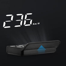 Car Speedometer, OBD2 HUD Windscreen Projector Multifunctional Display Alarm Fatigue Driving Reminder