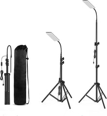 THE WHITE SHOP Portable Camping Lights, Work Lights With Stand,Telescoping Tripod Outdoor Light & Camp Light, Camping Hook Includes