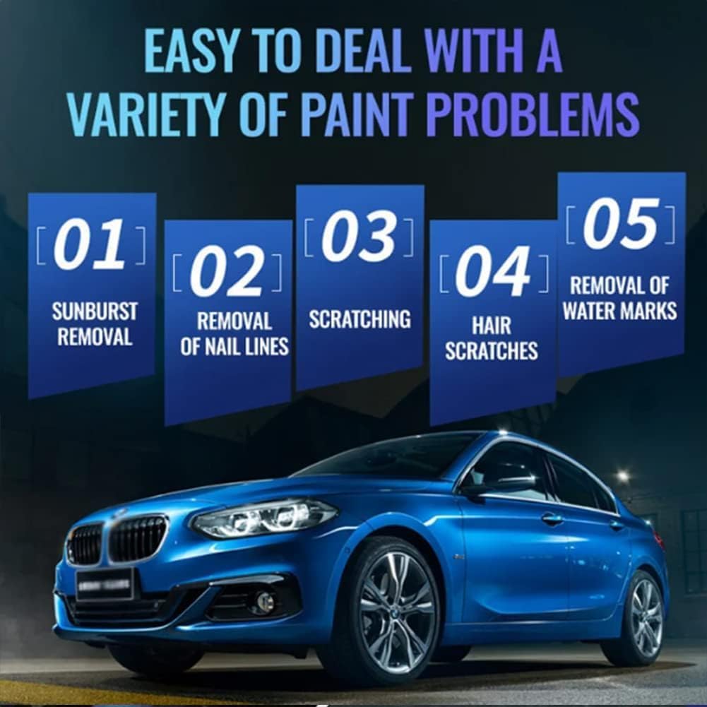 Professional Car Scratch Repair Agent, Body Compound Remover, Paint & Swirl Polish For Surface Scuffs (2Pcs)