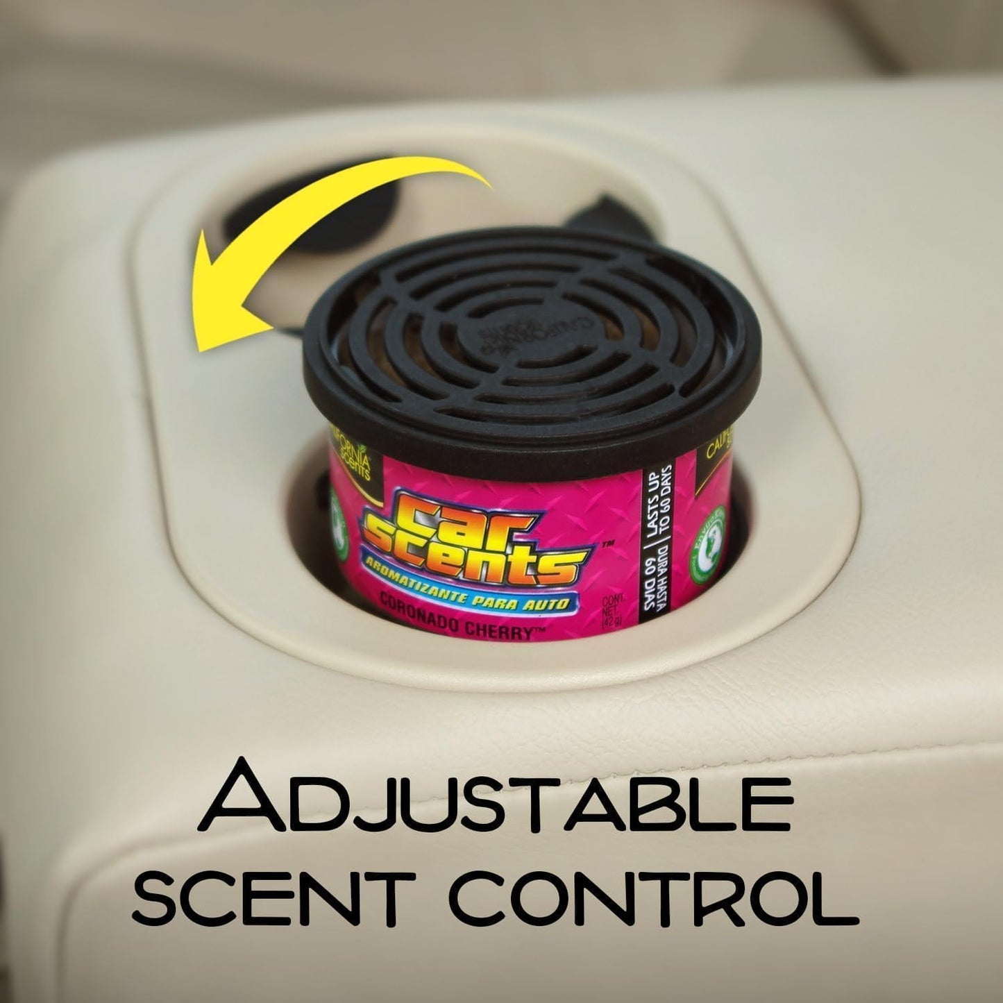 California Car Scents California Scents Ccs-007 Air Freshener Cherry Scent, Coronado Cherry, 12 Units
