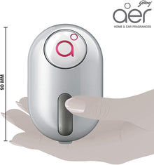 Godrej aer Click, Car Vent Air Freshener Kit - Petal Crush Pink (10G)