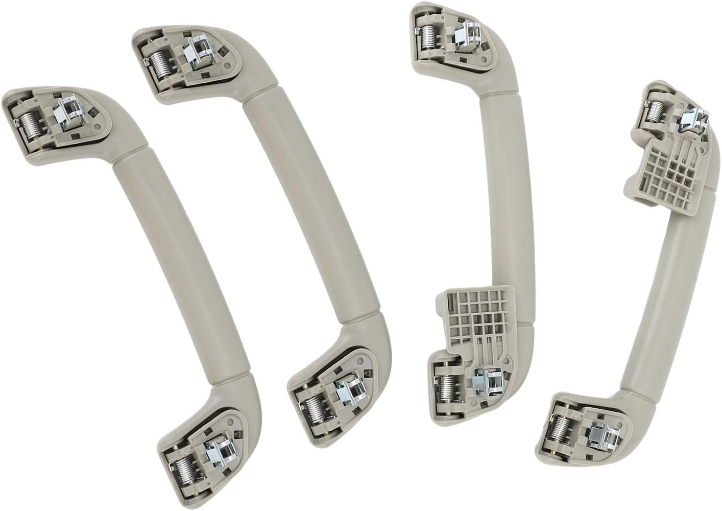 BROLEO 4pcs Front Roof Handle Pull Grab Handle, Interior Grab Handle Compatible with Camry XV40 2006-2013, 2008-2019, Prado 2014-2019, Comfortable Grip Assist Handle