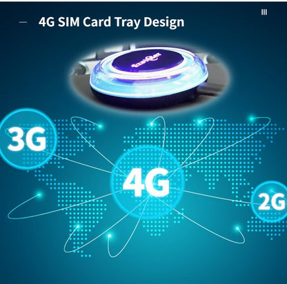 كاربلاي اندرويد 13 8G+128G لاسلكي كاربلاي تلقائي مع يوتيوب ونتفليكس واندرويد للوسائط المتعددة ايه اي بوكس