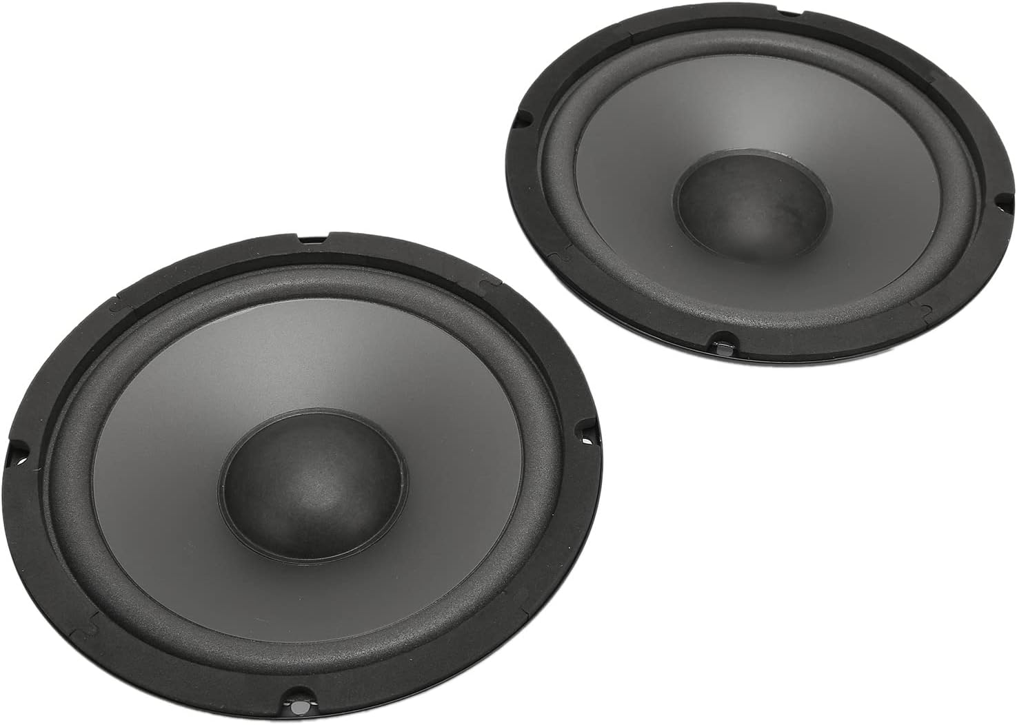 Generic 6.5 Inch 2-Pack Coaxial Car Speakers, 600W Max Power, 93dB Sensitivity, 4-Ohm Impedance, Flush Mount, 60Hz-20KHz Frequency Response