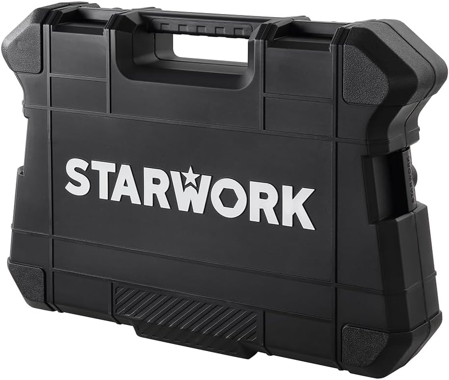 STARWORK True Mechanic™ 314-Piece Mechanics Tool Set and Socket Set, Professional Metric Set