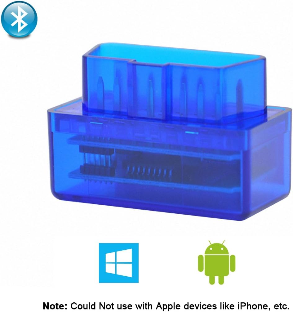 نسخة محسنة بلوتوث OBDII OBD2 ماسح ضوئي للسيارة واداة تشخيص تلقائي لأجهزة الأندرويد
