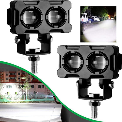 2Pcs 2.9 Inch LED Driving Lights 20W 2 LEDs Pod Lights Waterproof IP68 Fog Lights for off Road SUV ATV UTV Boat Motorcycle.