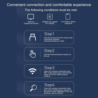 Luocute Wireless CarPlay and Android Auto Adapter, 2 in 1 AI Box Bluetooth 5.0/WiFi Connect, Intelligent Voice Control, Plug ＆ Play, Compatible with IOS 9+, for Original Car