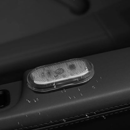 مصابيح LED للسيارة، مصابيح LED داخلية صغيرة محمولة تعمل باللمس مع 6 خرزات مصباح LED ساطعة، اضاءة قابلة لاعادة الشحن بمنفذ USB، مصباح طوارئ للسيارة (ضوء ابيض دافئ)