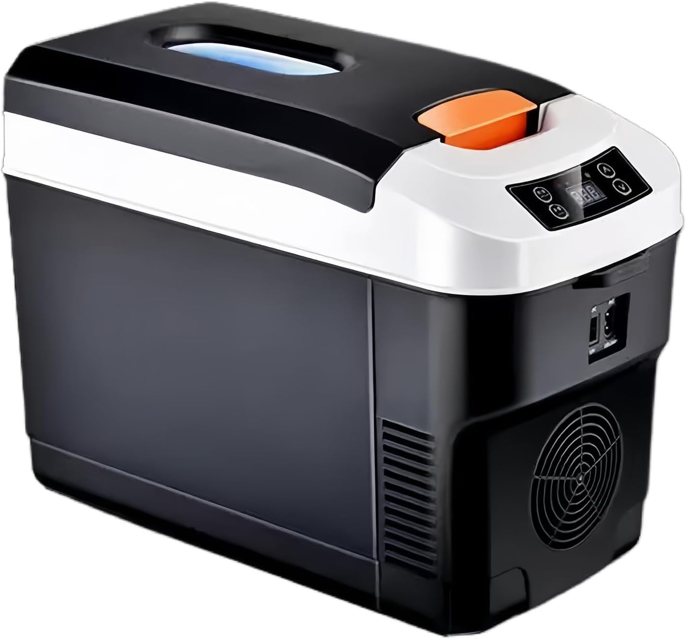 Portable Mini Fridge Car Refrigerator with LCD Display Brushless Motor Cooler Portable Mini Freezer for Travel, Office, Baby Bottles Food Quiet for Camping, Truck, RV, Home，10L