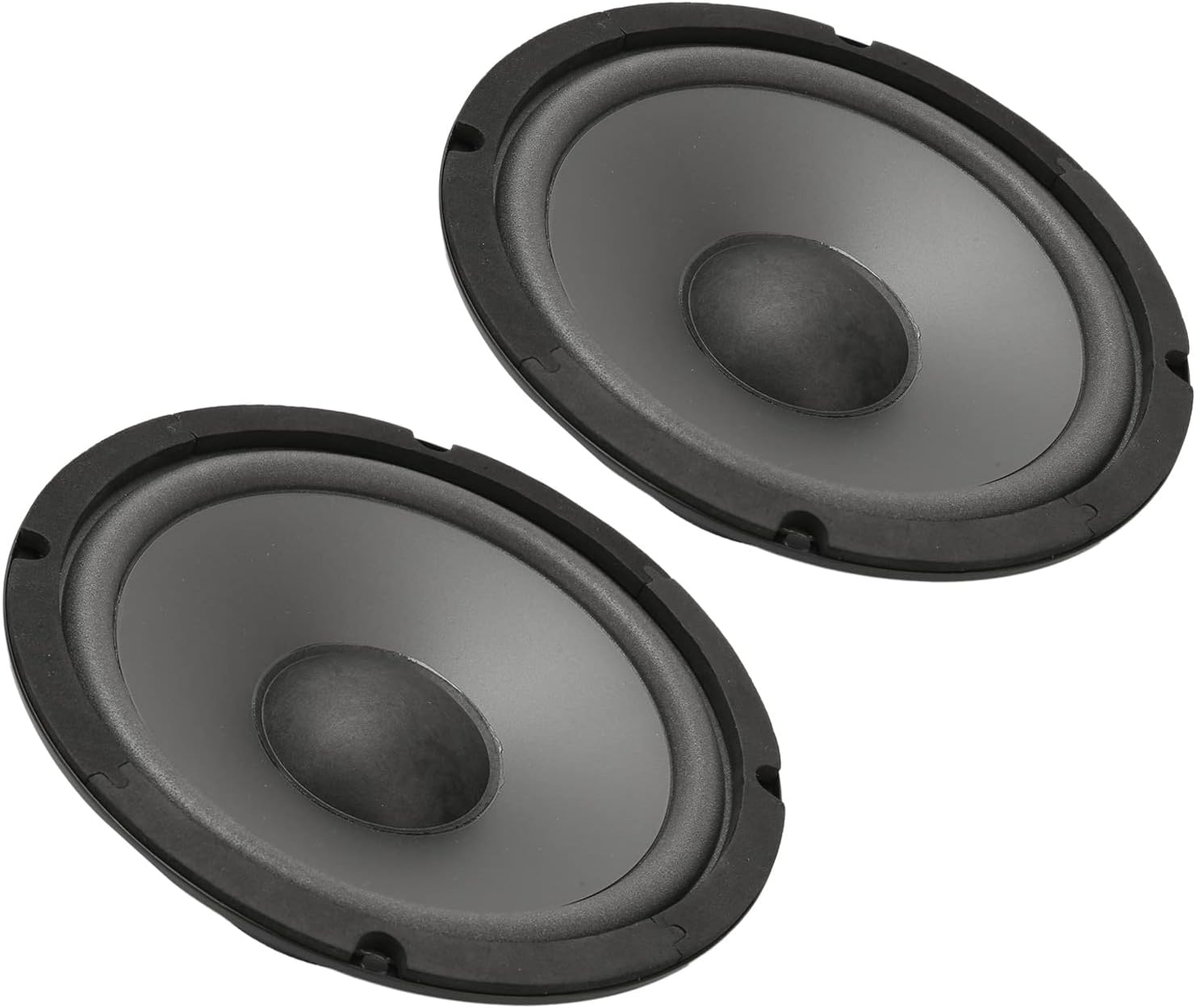Generic 6.5 Inch 2-Pack Coaxial Car Speakers, 600W Max Power, 93dB Sensitivity, 4-Ohm Impedance, Flush Mount, 60Hz-20KHz Frequency Response