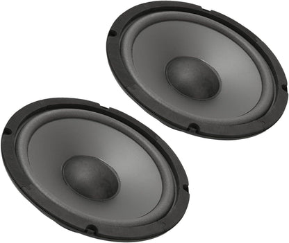Generic 6.5 Inch 2-Pack Coaxial Car Speakers, 600W Max Power, 93dB Sensitivity, 4-Ohm Impedance, Flush Mount, 60Hz-20KHz Frequency Response