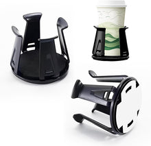2 PCS Car Drink Holder, Air Vent Cup Holder for Cars Universal Adjustable Car Vehicle Cup Holder for Bottle, Thermos Cups, Beverage Cans,BLACK