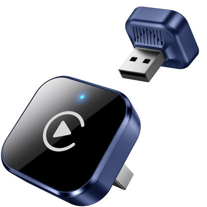 CarPlay Wireless Adapter & Android Auto Adapter, 2026 Upgrade 2-in-1 Plug & Play USB/USB-C Dongle, Converts Wired to Wireless for Cars, Fast Stable Connection, Fits iPhone & Android, Silver