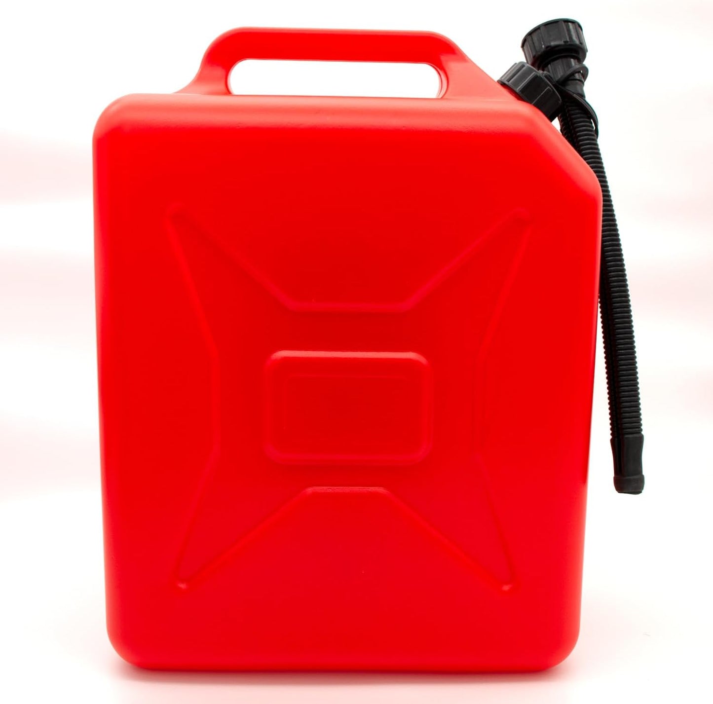 Duravel Jerry Can - 20 Litre- Fuel Can Container for Oil Petrol Diesel Storage Moving Red Cans, UN Regulations Approved Heavy Duty Backup Petrol Tanks Mount for Motorcycle SUV ATV Most Cars