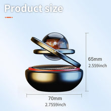 معطر جو للسيارة من كواك AWH يعمل بالطاقة الشمسية، مناسب لتزيين السيارة من الداخل، متعدد الألوان