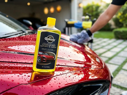 Galaxy High Performance Carnauba Car Wash and Wax Shampoo (473 ml)