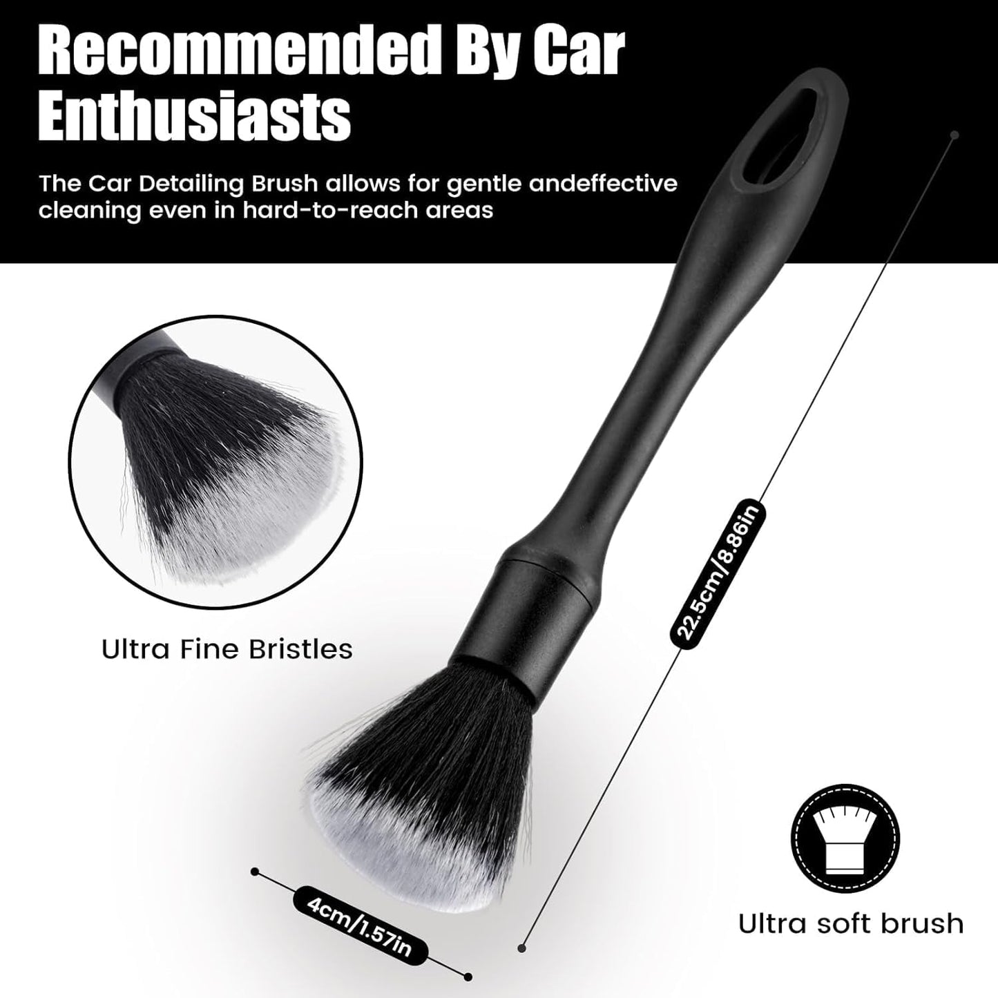 4in1 Car towel set, 2 x 1300 GSM Microfiber Drying Towel, 1x Car Wash Mitt, 1x Car Detailing Brush
