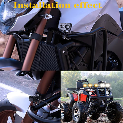 2Pcs 2.9 Inch LED Driving Lights 20W 2 LEDs Pod Lights Waterproof IP68 Fog Lights for off Road SUV ATV UTV Boat Motorcycle.