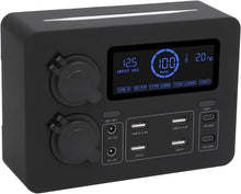صندوق طاقة صغير للقارب 12 فولت من لوكيوت، شاشة LCD 100 واط بمنفذ USB C QC3.0 مع 4 منافذ لقارب ار في والسيارة وسيارات الدفع الرباعي والتخييم والصيد