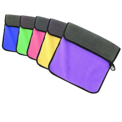 ECVV Microfiber Car Drying Towel for Car Cleaning and Detailing, Double Sided, Extra Thick Plush Lint Super Absorbent Detailing Towel for Car | Windows | Screen and Kitchen | 50 * 70cm | 1PIECE