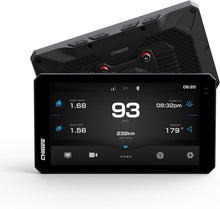 نظام تحديد المواقع العالمي للدراجات النارية AIO-6 LTE 4G بشاشة 6 انش من تشيجي، سيارة اندرويد كاربلاي للدراجات النارية، تنبيهات في الوقت الحقيقي، سياج الكتروني، مقاومة للماء IP9X