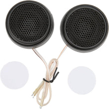 مكبرات صوت تويتير للسيارة 2 قطعة، ستيريو 1000 واط قابل للتركيب على القبة | 2Pcs Car Tweeters, 1000W Stickable Dome Stereo Loudspeakers for All Car Systems