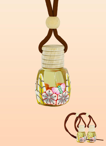 معطر هواء معلق من كونكورد - 10 مل برائحة بطيخ العسل، للاستخدام في السيارة والمنزل، يدوم لمدة 60 يومًا، عبوة من قطعة واحدة