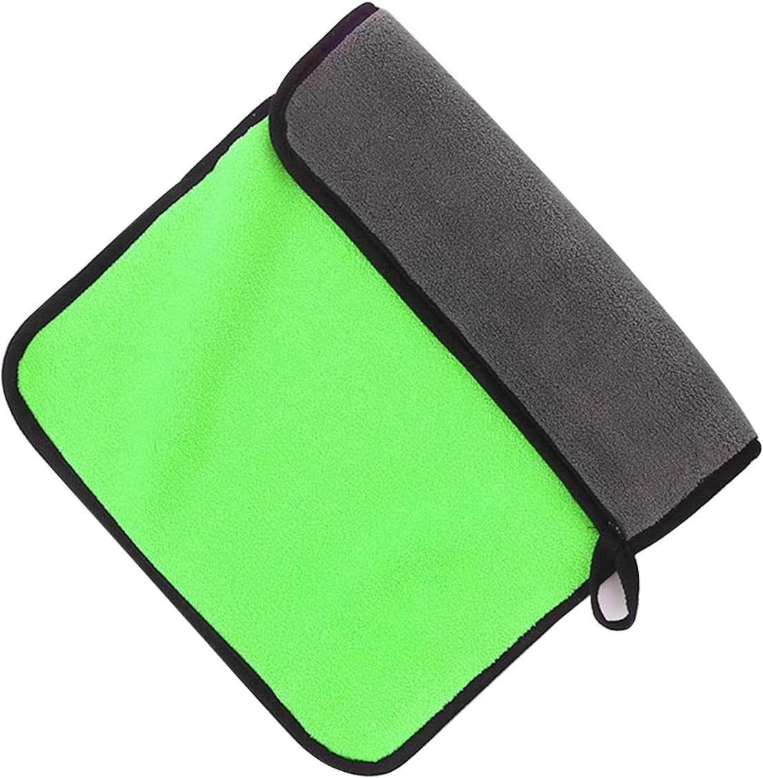 ECVV Microfiber Car Drying Towel for Car Cleaning and Detailing, Double Sided, Extra Thick Plush Lint Super Absorbent Detailing Towel for Car | Windows | Screen and Kitchen | 50 * 70cm | 1PIECE
