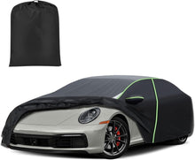 for Porsche 911 Car Cover (1998-2025) All-Weather 7-Layer Protection | Waterproof, UV, Dust, Snow Shield for 991, 992, 996, 997 Series | with Zipper Door & Windproof Straps