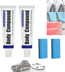 Professional Car Scratch Repair Agent, Body Compound Remover, Paint & Swirl Polish For Surface Scuffs (2Pcs)