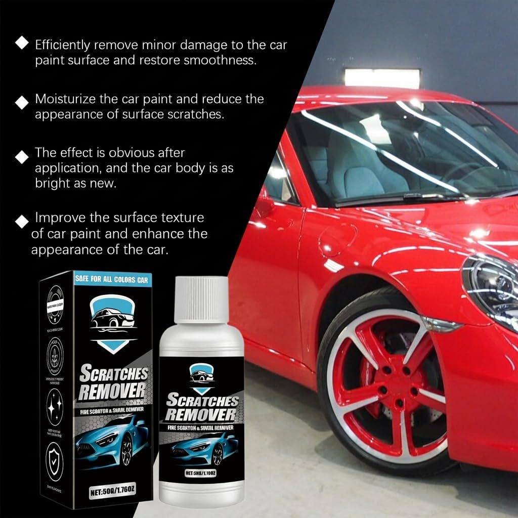 Car Scratch Remover Stain Remover Clean and Polish Car Paint Refurbishment Removers Stain Cream