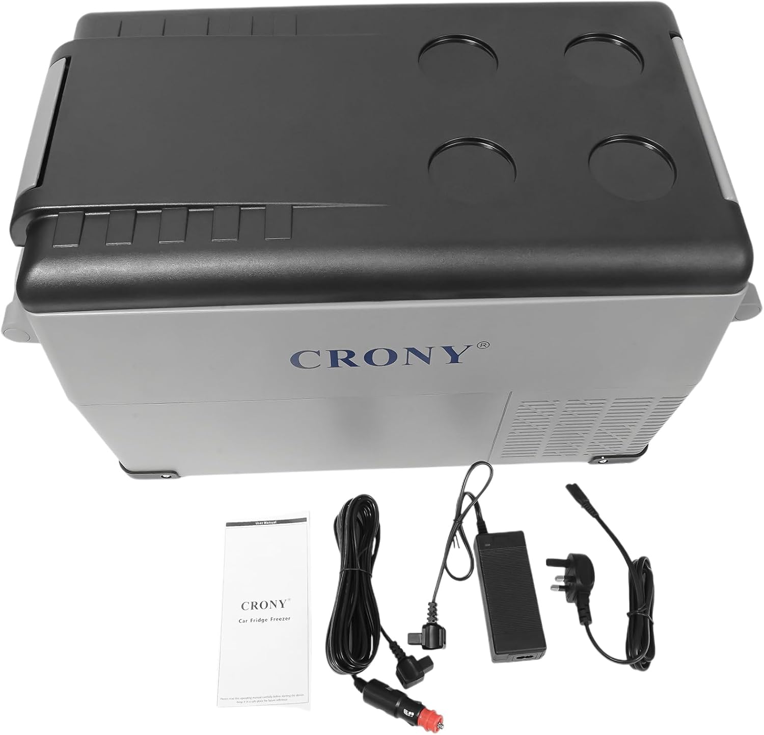 CRONY Car Refrigerator 35L Mini Fridge Freezer Portable Car Fridge for RV Camper Truck Jeep SUV Van Boat Camping Tailgating Road Trip Outdoor Travel -20°C to 20°C CF35